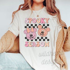 Spooky Season Graphic T-shirt, Halloween Shirt, Disney Halloween Shirt, Vacation